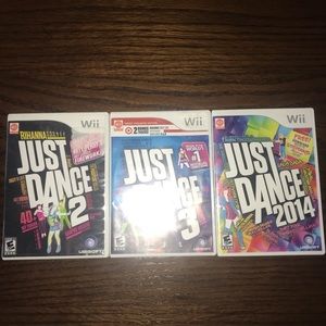 Just Dance set for Wii
